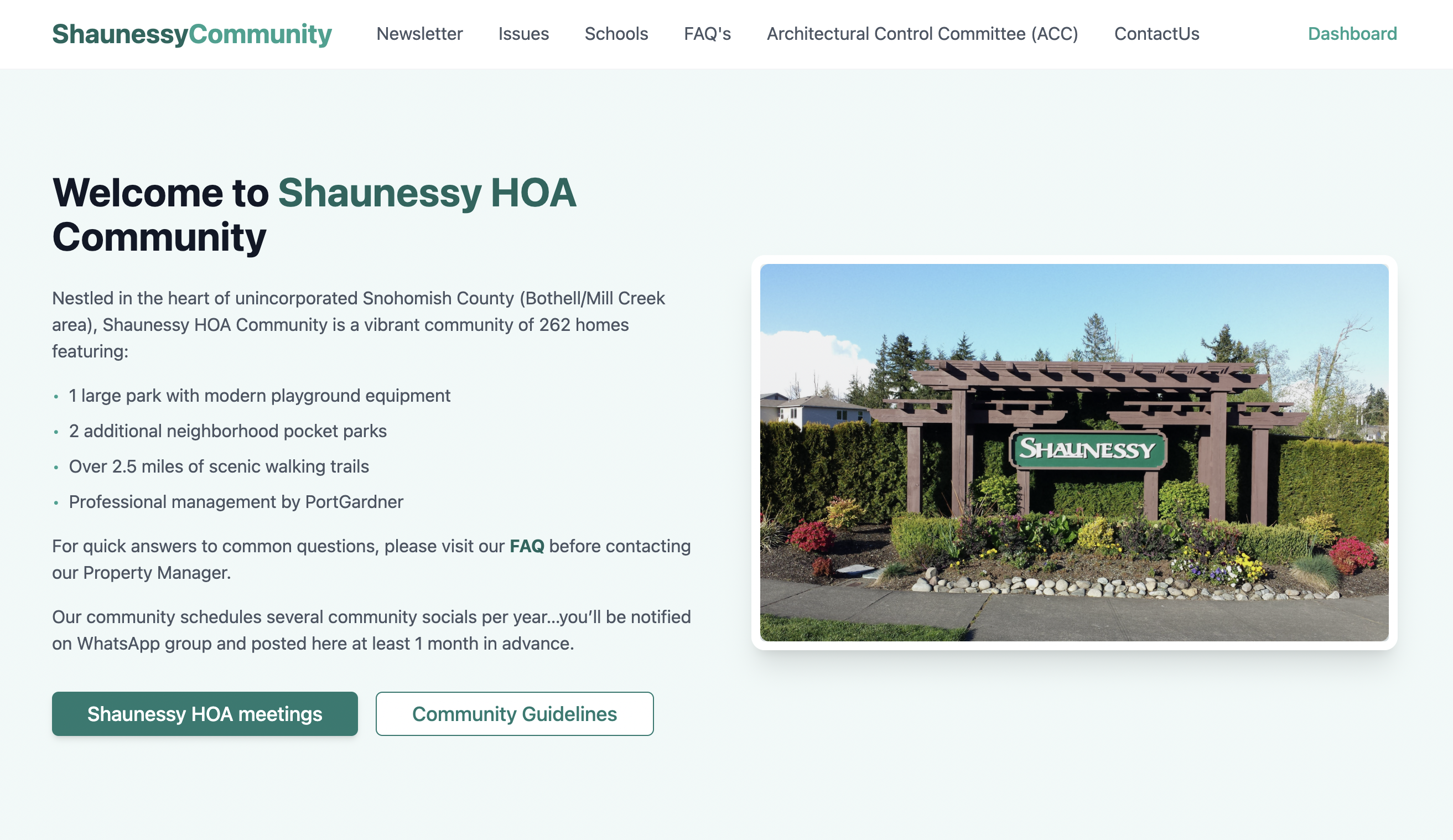 Shaunessy Community Screenshot